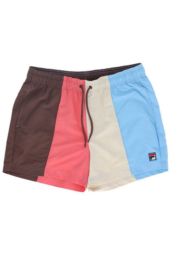 Fila Strung Swim Men's Shorts - Multicolor,NZ 976-86495